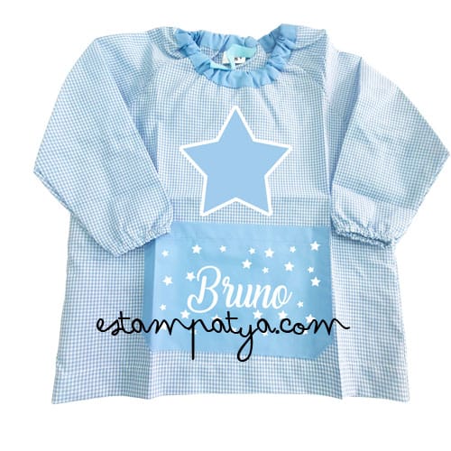 BABI-PERSONALIZADO-ESTRELLA-AZUL-5.JPG Babi Personalizado Estrella Azul 5