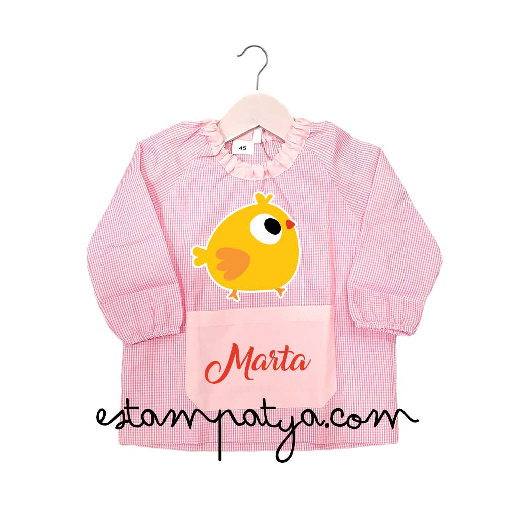 BABI-PERSONALIZADO-POLLITO-COLOR-ROSA-5.JPG Babi Personalizado Pollito