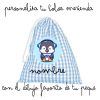 BOLSA MERIENDA CUADROS PERSONALIZADA Bolsa Merienda Personalizada En Preventa 5