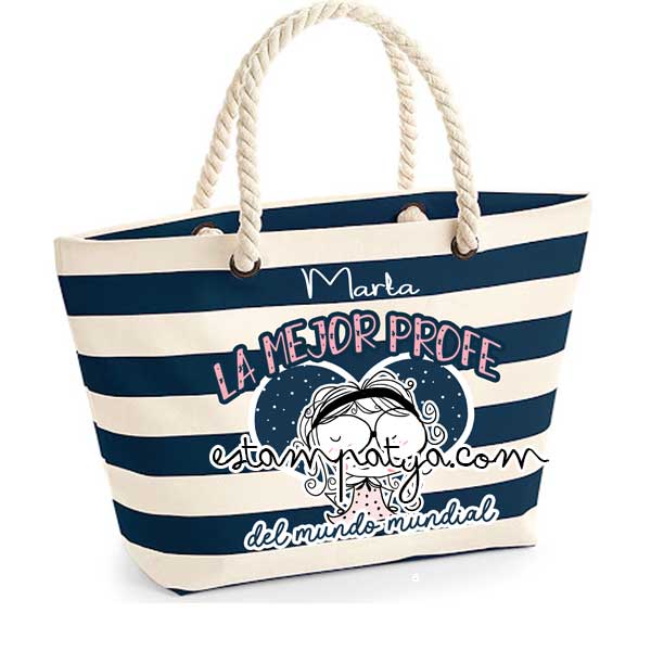 BOLSA-PLAYA-PERSONALIZADA-LA-MEJOR-PROFE-DEL-MUNDO-5.JPG Bolsa La Mejor Profe Del Mundo