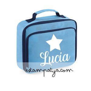 BOLSA TÉRMICA PERSONALIZADA ESTRELLA Bolsa Termica Personalizada Estrella Azul 5