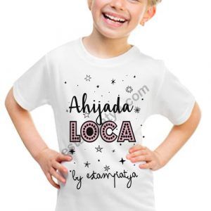PACK CAMISETAS AHIJADA LOCA Camiseta Ahijada Loca 6