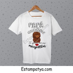 camiseta papá gruñón