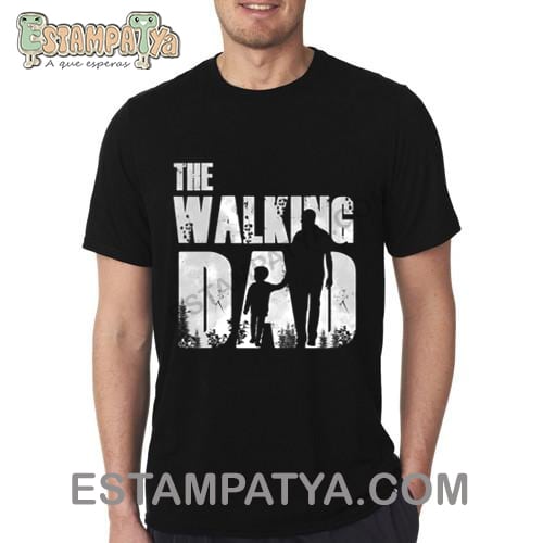CAMISETA-PAPA-THE-WALKING-DAD-6.JPG Camiseta Papa The Walking Dad 6