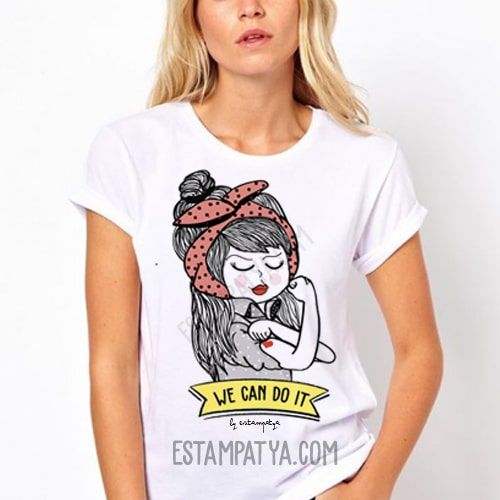 CAMISETA-WE-CAN-DO-IT-5.JPG Camiseta We Can Do It 5