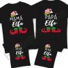CAMISETA NAVIDAD ELFO Camisetas Navidad Familia Elfos 6