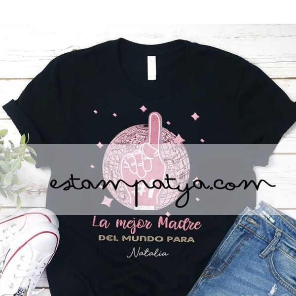 CAMISETA-MAMA-PERSONALIZADA-MUNDO-5.JPG Camiseta Mama Personalizada Mundo 5