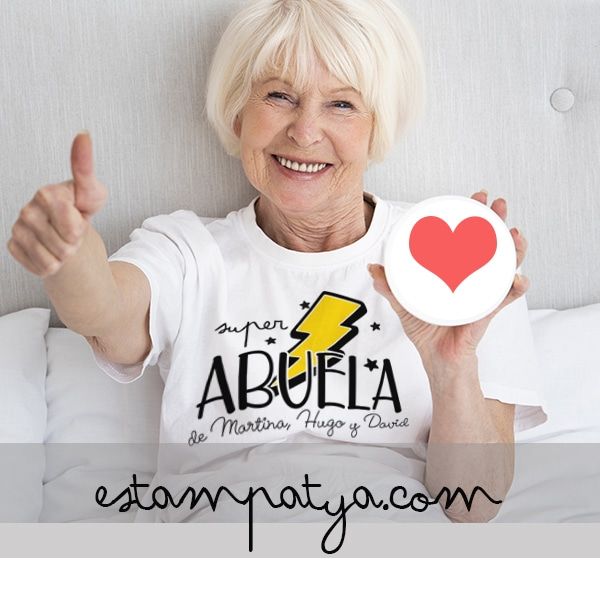 CAMISETA-SUPER-ABUELA-PERSONALIZADA-5.JPG Camiseta Super Abuela Personalizada