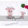 CAMISETAS NUESTRO PRIMER DÍA DE LA MADRE DIBUJO Camisetas Nuestro Primer Día De La Madre Diseño Rosa Con Dibujo
