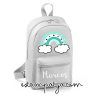 MOCHILA MINI PERSONALIZADA ARCOIRIS Mochila Mini Personalizada Arcoiris Color Gris 5