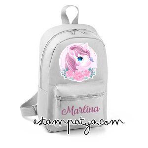 INICIO Mochila Personalizada Unicornio Mini