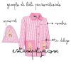 BATA PERSONALIZADA COLE CON NOMBRE Y DIBUJO Preventa Bata Personalizada 5