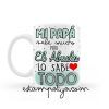 TAZA "ABUELO LO SABE TODO" Taza Mi Papa Sabe Mucho Pero El Abuelo Lo Sabe Todo 5