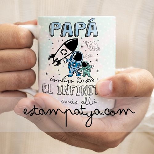 TAZA-PAPA-CONTIGO-HASTA-EL-INFINITO-Y-MAS-ALLA-5.JPG Taza Papá Contigo Hasta El Infinito Y Más Allá