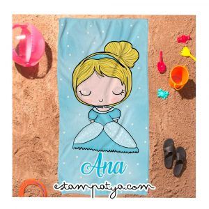 TOALLA PERSONALIZADA PRINCESAS Toalla Personalizada Princesas Cenicienta 5