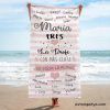 TOALLA PROFE CON CLASE PERSONALIZADA CON NOMBRES Toalla Personalizada Profe Divina 5