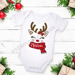 BODY PERSONALIZADO NAVIDAD RENO Body Personalizado Navidad Reno 7