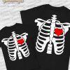 PACK HALLOWEEN PEKE Y ADULTO Camiseta Esqueleto E1515666824299 6