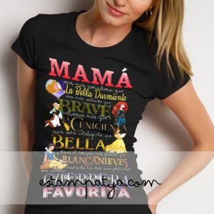 CAMISETA MAMÁ NO ERES UNA PRINCESA Camiseta Mama No Eres Una Princesa Modelo 5