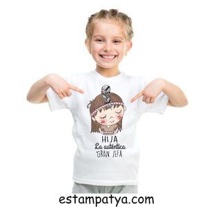 CAMISETAS PAPÁ GRAN JEFE Camiseta Papa Gran Jefe Hija 6