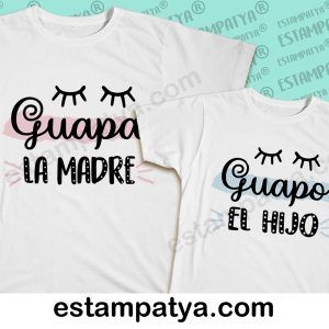 CAMISETAS MADRE E HIJO GUAPOS Camisetas Madre E Hijo Guapos Pestanas 6