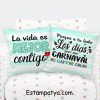 COJIN LA VIDA A TU LADO ES MEJOR Cojin La Vida A Tu Lado Es Mejor