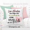 COJÍN LAS ABUELAS QUE CRIAN A SUS NIETOS DEJAN HUELLA EN SU CORAZÓN Cojín Las Abuelas Que Crian A Sus Nietos Dejan Huella En Su Corazón