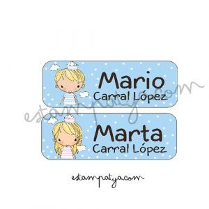 ETIQUETAS PERSONALIZADAS Etiquetas Personalizada Marinero 5