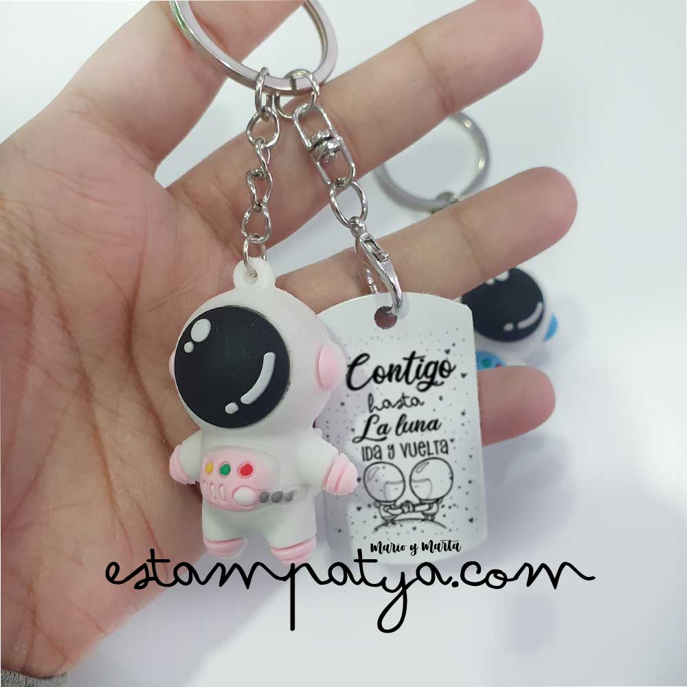 LLAVERO-CONTIGO-HASTA-LA-LUNA-ROSA-5.JPG Llavero Contigo Hasta La Luna Rosa 5