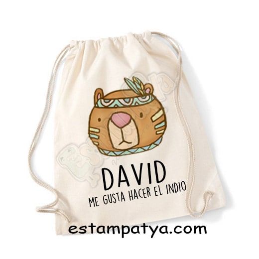 MOCHILA-CORDONES-PERSONALIZADA-ME-GUSTA-HACER-EL-INDIO-6.JPG Mochila Cordones Personalizada Me Gusta Hacer El Indio 6