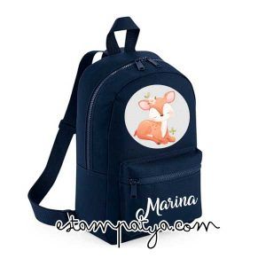 INICIO Mochila Mini Personalizada Ciervo Marina