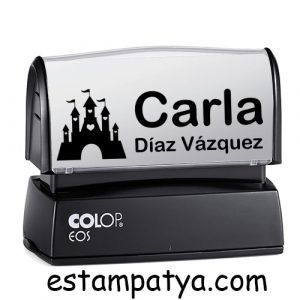 SELLO TEXTIL PERSONALIZADO "CASTILLO" Sello Textil Personalizado Castillo 6