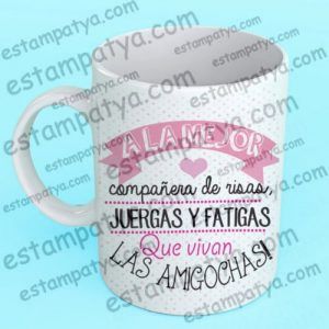 TAZA AMIGOCHAS DE RISAS Y JUERGAS Taza Amigocvha E1515667421812 6