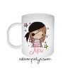 TAZA PLÁSTICO PERSONALIZADA PIRATA Taza De Plastico Personalizada Pirata Nina 5