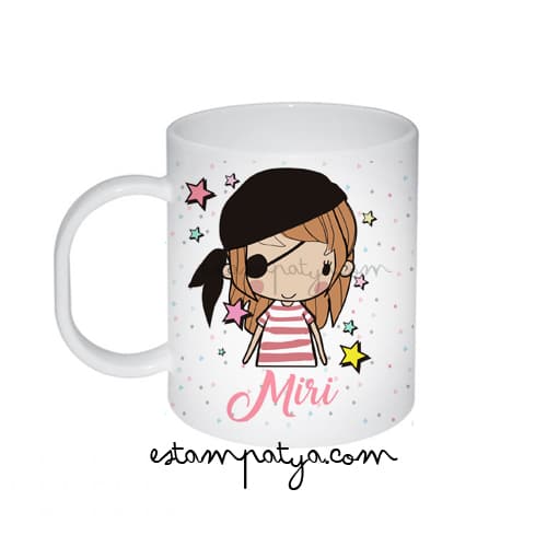 TAZA-DE-PLASTICO-PERSONALIZADA-PIRATA-NINA-5.JPG Taza De Plastico Personalizada Pirata Nina 5