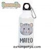 BOTELLA INFANTIL PERSONALIZADA GATITO Termo Gatito Personalizado 6