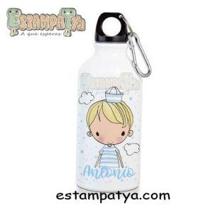 BOTELLA INFANTIL PERSONALIZADA MARINERA O MARINERO Termo Marinero Personalizado 5