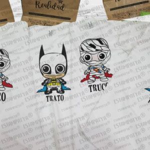 CAMISETAS HERMANOS HALLOWEEN Truco Y Trato E1515667371518 6