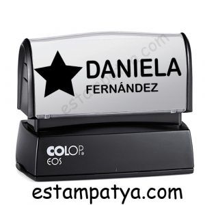 SELLO TEXTIL PERSONALIZADO "ESTRELLA" Vista Sello Estrella 6