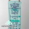 TOALLA PARA PROFE " DEL POLO NORTE AL POLO SUR " Toalla Para Profe &Quot; Del Polo Norte Al Polo Sur &Quot;