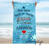 TOALLA PROFE PERSONALIZADA DISFRUTA DE ESTE VERANO Toalla Profe Personalizada Disfruta De Este Verano