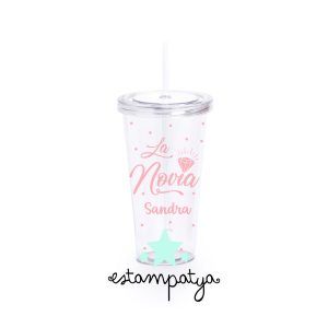 vaso personalizado la novia