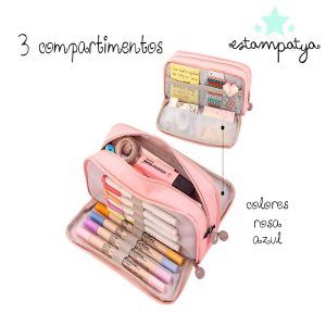 ESTUCHE COLE PERSONALIZADO ARCOIRIS Vista Estuche Personalizado Interior
